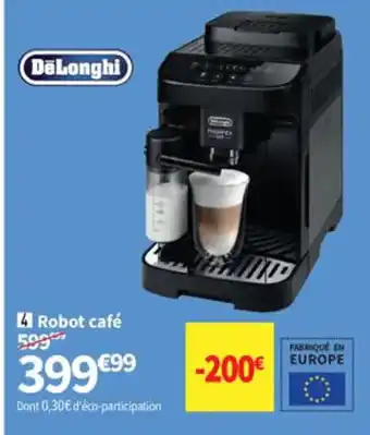 Conforama Robot café offre