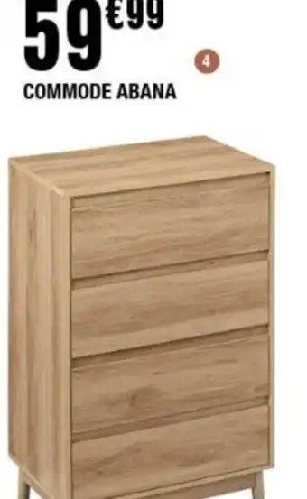 La Foir'Fouille COMMODE ABANA offre