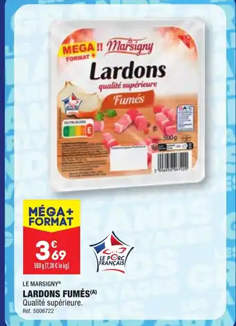 ALDI LARDONS FUMÉS(A) offre