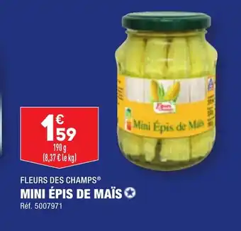 ALDI FLEURS DES CHAMPS® MINI ÉPIS DE MAÏS ✪ offre