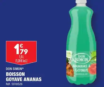 ALDI DON SIMON® BOISSON GOYAVE ANANAS offre