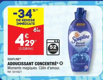 ALDI SOUPLINE® ADOUCISSANT CONCENTRÉ* ✪ offre