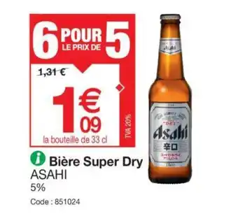 Promocash Bière Super Dry offre
