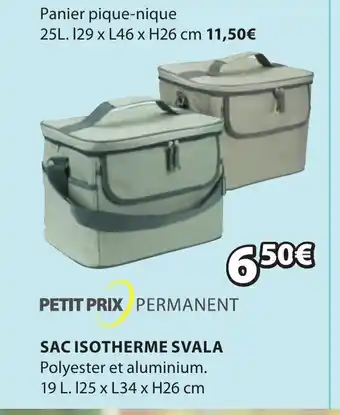 JYSK Sac Isotherme Svala offre