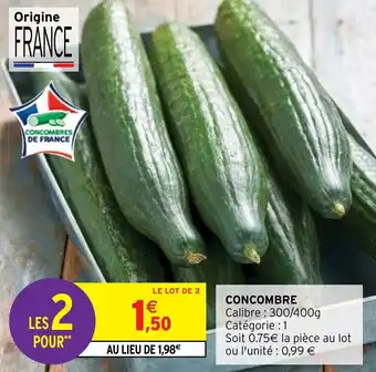 Intermarché Hyper CONCOMBRE offre