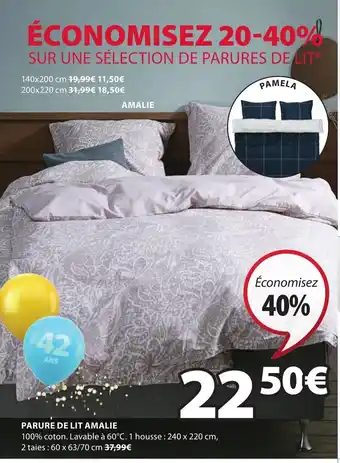 JYSK Parure de lit Amalie offre