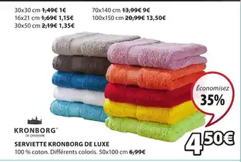 JYSK Serviette Kronborg de Luxe offre