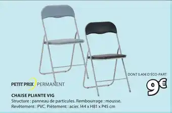 JYSK Chaise Pliante Vug offre