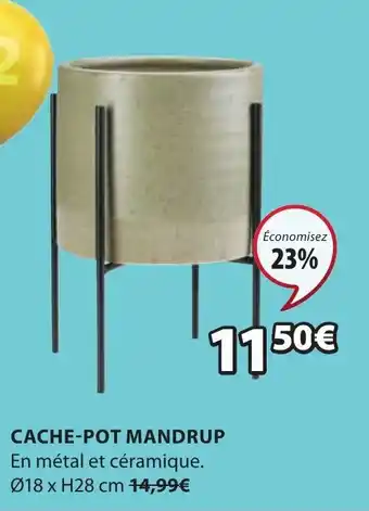 JYSK Cache-Pot Mandrup offre
