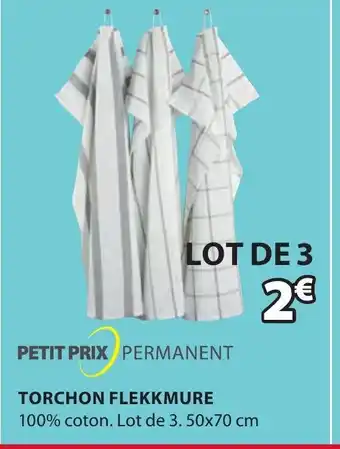 JYSK Torchon Flekkmure offre