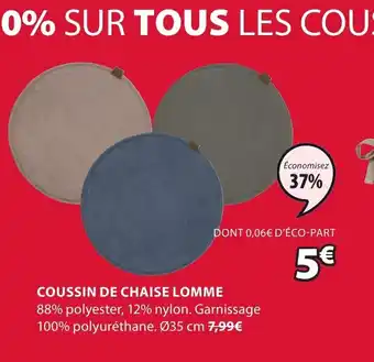 JYSK Coussin de chaise lomme offre