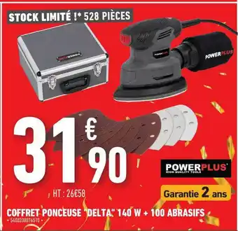 Brico Cash Coffret Ponceuse offre