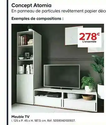 Castorama Meuble Tv offre