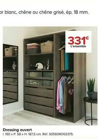 Dressing Ouvert