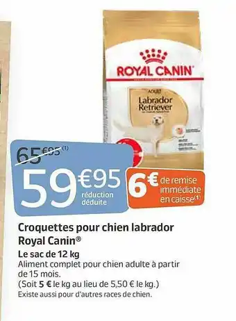 Croquettes Pour Chien Labrador Royal Canin®