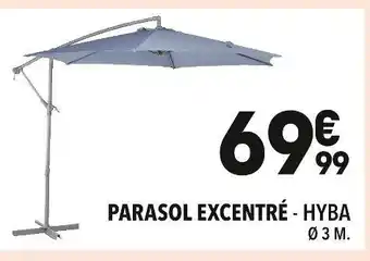 Supeco HYBA PARASOL EXCENTRÉ offre