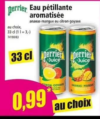 Norma Perrier Eau pétillante aromatisée offre
