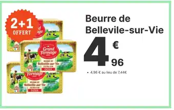 E.Leclerc Beurre de Bellevile-sur-Vie offre