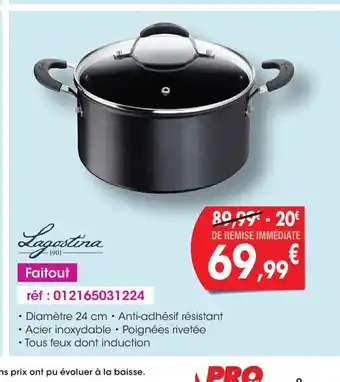 Pro&Cie Faitout offre