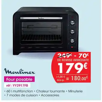 Pro&Cie Moulinex Four posable offre