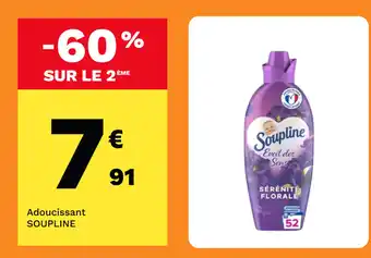 Carrefour Adoucissant SOUPLINE offre