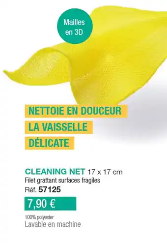 Stanhome CLEANING NET 17 x 17 cm Filet grattant surfaces fragiles Réf. 57125 offre