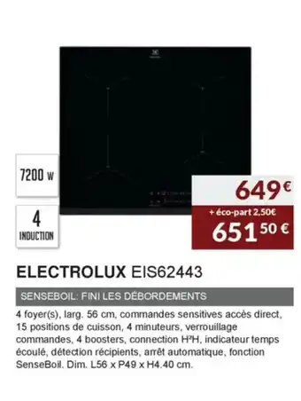 Copra Electrolux EIS62443 offre