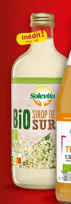 Lidl Sirop de fleur de sureau Bio offre