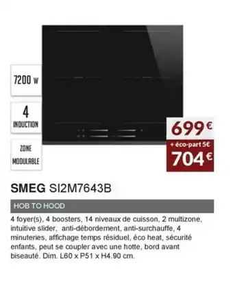 Smeg SI2M7643B
