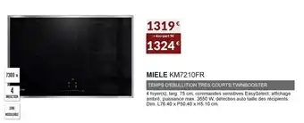 Copra Miele KM7210FR offre