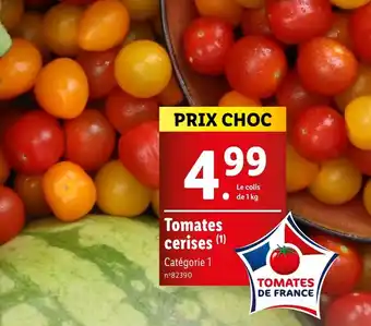 Lidl Tomates cerises (1) offre