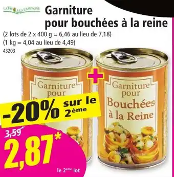 Norma Garniture pour bouchées à la reine offre