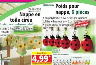 Norma Poids pour nappe offre