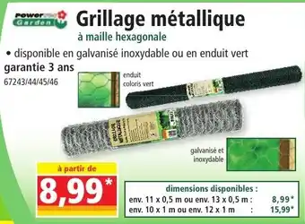 Norma Grillage métallique offre