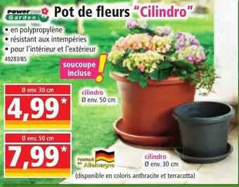 Norma Pot de fleurs "Cilindro" offre