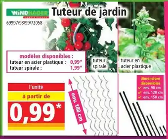 Norma WINDHAGER Tuteur de jardin offre