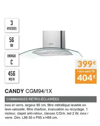Copra Candy CGM94/1X offre