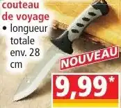 Norma couteau de voyage offre