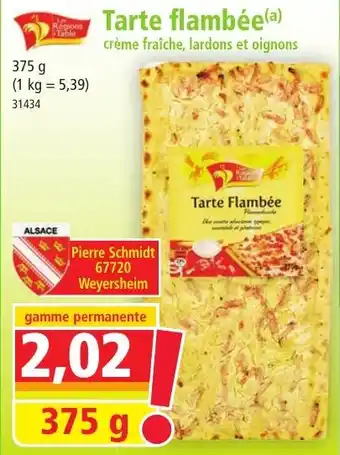 Norma Tarte flambée(a) offre
