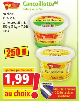 Norma Cancoillotte offre