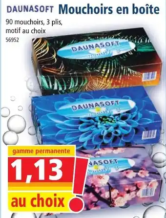 Norma DAUNASOFT Mouchoirs en boîte offre