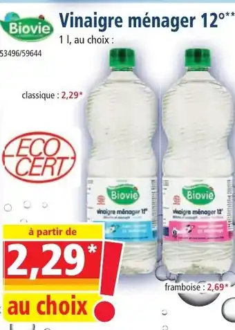 Norma Vinaigre ménager 12 offre