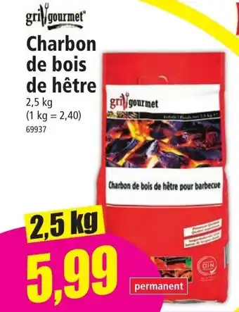 Norma Charbon de bois de hêtre offre