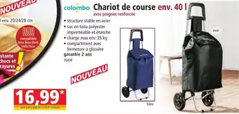 Chariot de course env. 40 I