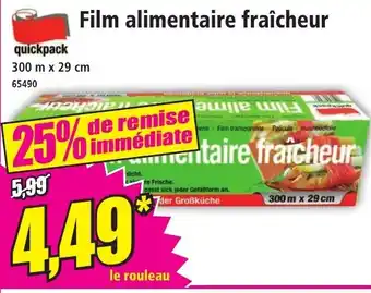 Norma Film alimentaire fraîcheur offre