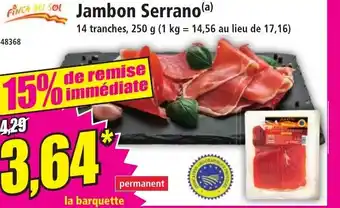 Norma Jambon Serrano offre