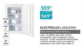 Copra Electrolux LUB3AE88S offre