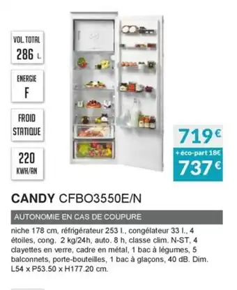 Copra Candy CFBO3550E/N offre