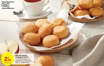 Intermarché Express MINI BEIGNETS CHOCOLAT X8 offre