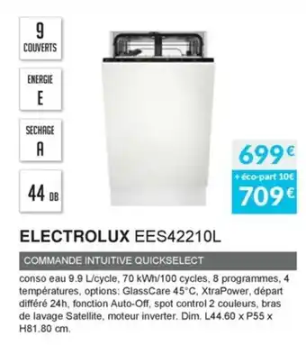 Copra Electrolux EES42210L offre